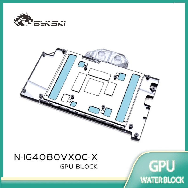 Rtx 4080 Water Cooling Block - Bloc de refroidissement GPU Bykski pour