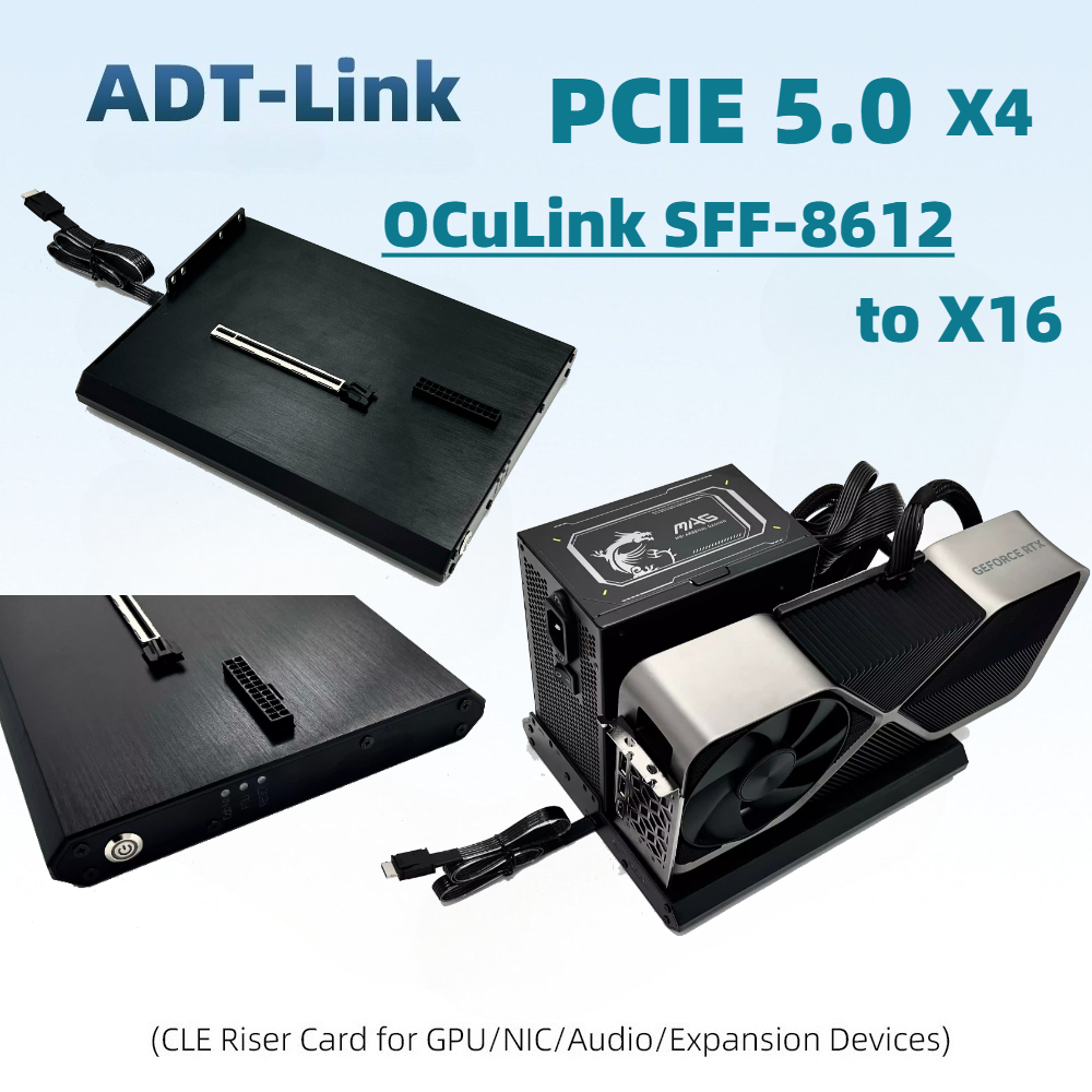 Oculink Gpu Dock Station - Station d'accueil OCuLink EGPU PCI-e 5.0